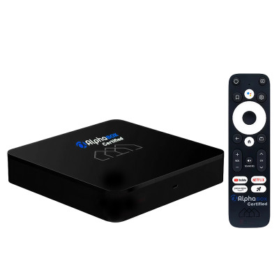 Alphabox Certified – Clé Android TV 4K, 2 Go RAM, 32 Go & BT 5.0