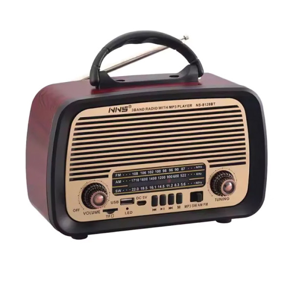 Radio Fm Bluetooth Gold Contour 7W