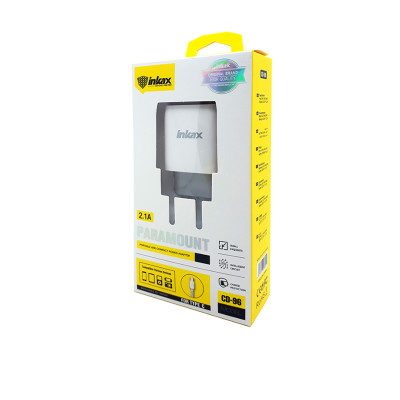 Chargeur Inkax CD-96 2.1 A avec câble Type-C – Compact