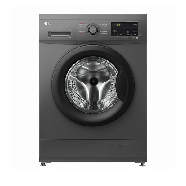 Lave Linge LG Frontale 7KG Inverter - F2J3QYG6J - Noir