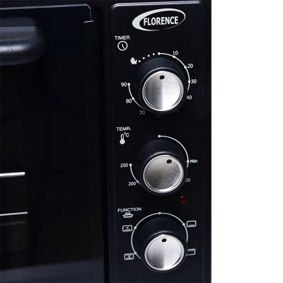 FamilyStore | Four Électrique FLORENCE 52L 1600W Turbo - Noir