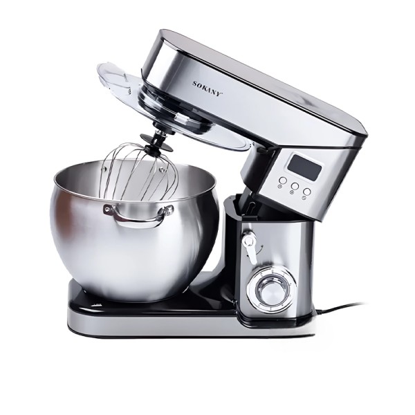 Mixeur Pétrin Digital SOKANY 10L - Argent
