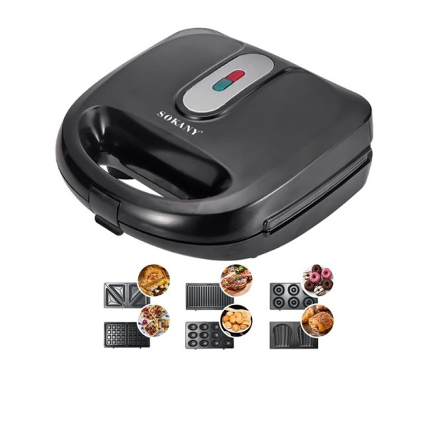 Machine à Panini Multifonction 7En1 750W