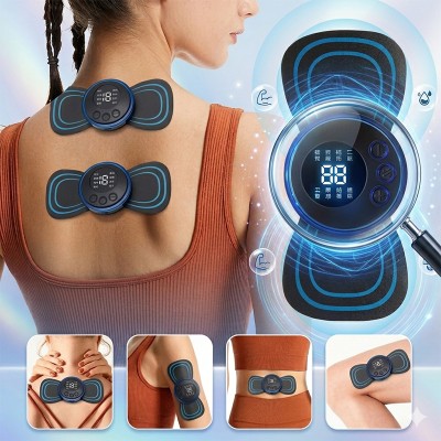 Mini Masseur Électrique Portable pour Cou & Dos | 8 Modes Massage