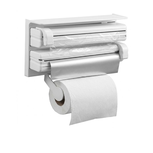 Distributeur de Papier 3 en 1 Blanc