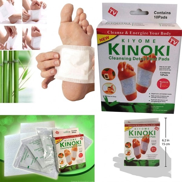 Kinoki Patch Détoxifiant Pour Le Corps - 10 Pièces