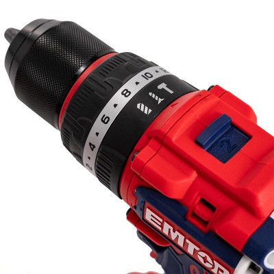 FamilyStore | Perceuse à Perc Brush 20v 66nm+ac EMTOP ECIDL20668