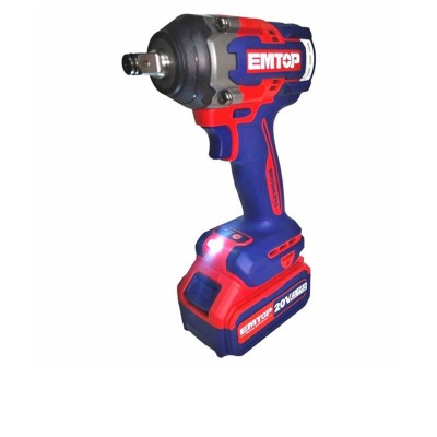 FamilyStore | Clé à Choc 20V BRUSH 1/2"400NM EMTOP ECIWL20401