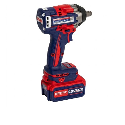 FamilyStore | Clé à Choc 20V BRUSH 1/2"850NM 2B4 EMTOP ECIWL2085