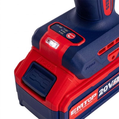 FamilyStore | Clé à Choc 20V BRUSH 1/2"850NM 2B4 EMTOP ECIWL2085