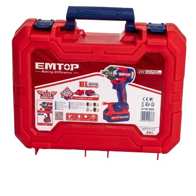 FamilyStore | Clé à Choc 20V BRUSH 1/2"850NM 2B4 EMTOP ECIWL2085