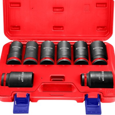 FamilyStore | Jeu de 8 Douilles 3/4″ 26-38 EMTOP EMSSD34082L