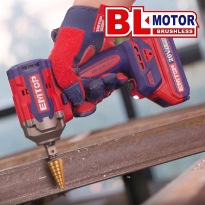 FamilyStore | Visseuse à Chocs 20V BRUSH 2B2 EMTOP ECIWL20236