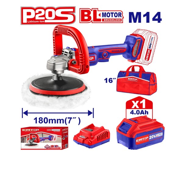 Ponceuse 180 2V 1B4 EMTOP ELAP20181