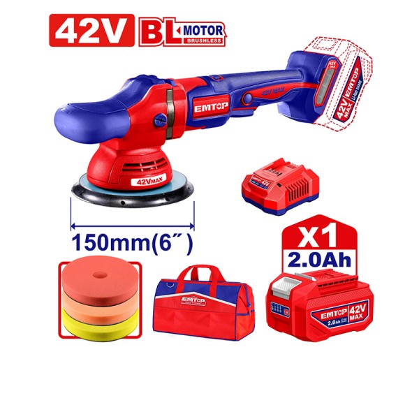 Polisseuse 150 42V 1B2AH EMTOP ELAP42151