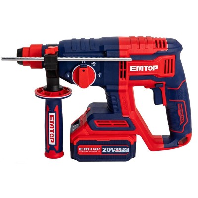 FamilyStore | Perforateur SDS+20V 1B 4AH 22 BRUSH+AC EMTOP ELRH202081