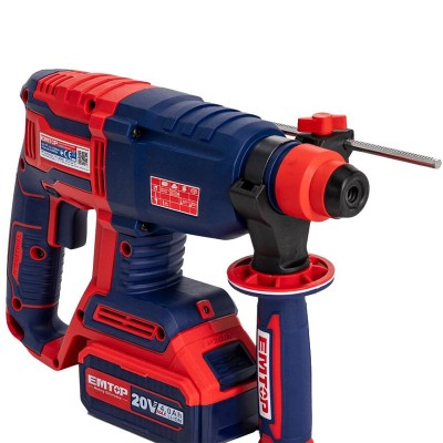 FamilyStore | Perforateur SDS+20V 1B 4AH 22 BRUSH+AC EMTOP ELRH202081