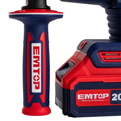 FamilyStore | Perforateur SDS+20V 1B 4AH 22 BRUSH+AC EMTOP ELRH202081