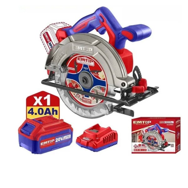Scie Circulaire 165 20V1B4AH EMTOP ELCS16521