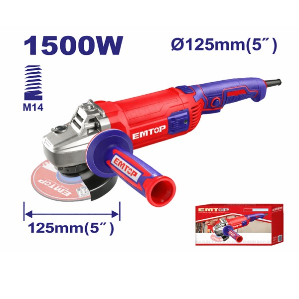 Meuleuse 125 1500W EMTOP EAGR15153