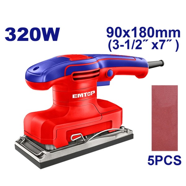 Ponceuse De Finition 320w 90X180 EMTOP EFSR3206