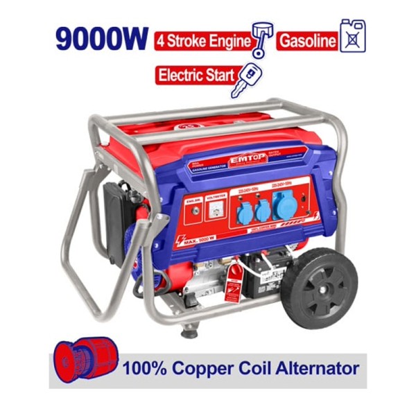 Groupe Électrogène 9KW 220V ESS EMTOP EGGRD9011