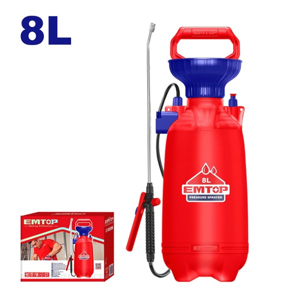 Pulvérisateur 8L EMTOP EHSPP30802