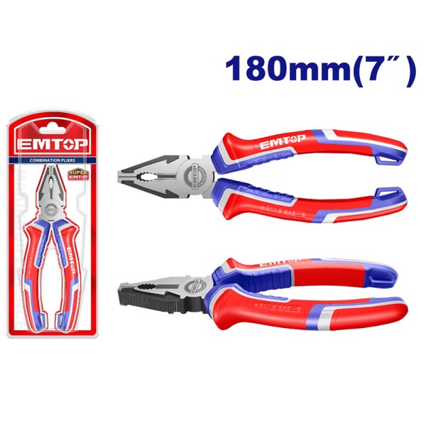 Pince Universelle 7"/180MM EMTOP EPLRC0711