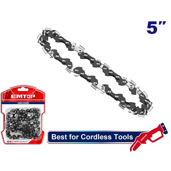 Chaine Pour Tronçonneuse 13Cm EMTOP ECCL5051