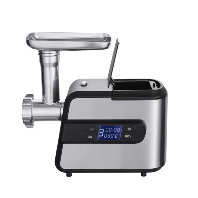 FamilyStore | Hachoir À Viande FLORENCE Avec Afficheur Digital 1200W -Gris