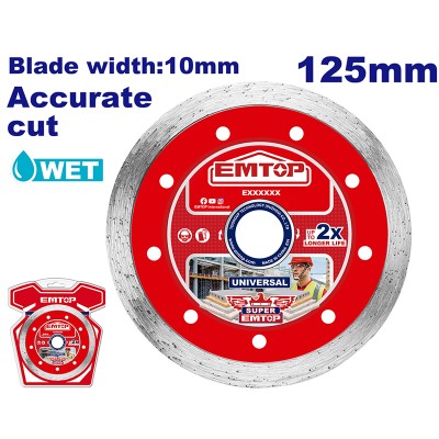 Disque Diamant 125 HUMIDE