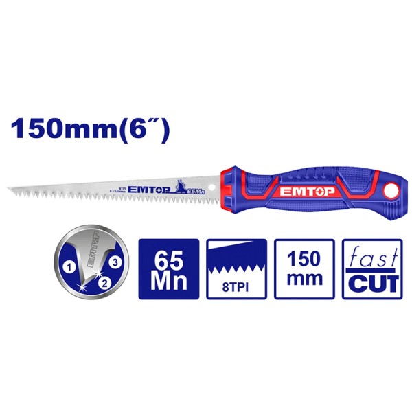 Scie à Panneaux Muraux EMTOP EHASW1501