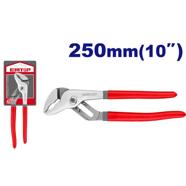 Pince à Gaz Basique 10"/250mm EMTOP EMPL6510