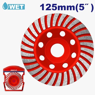 Disque Surfaçage Béton 125 mm EMTOP EDGH011251
