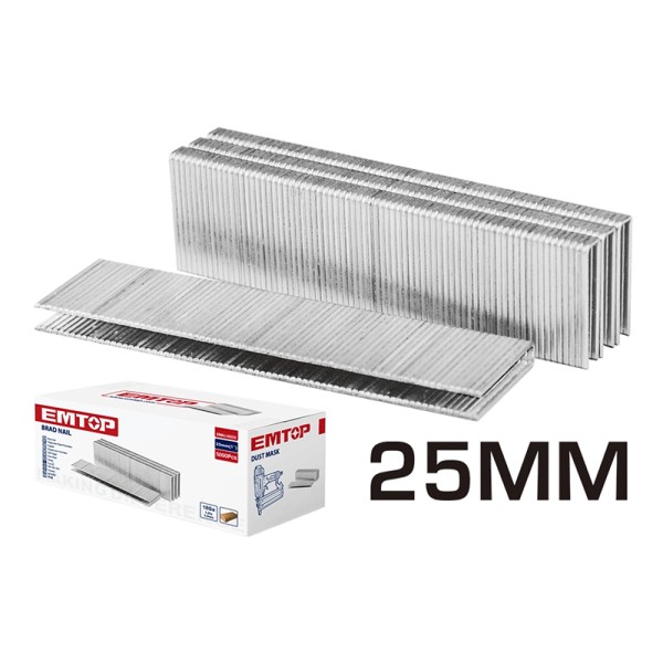 Agrafe Agrafeuse 25mm EMTOP ENAL18252