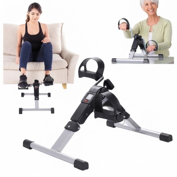 Mini Vélo Pliable, Pédale D'exercice Réglable Pour La Maison