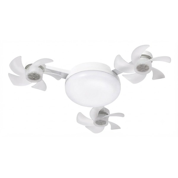 Lampe à Intensité Variable Avec Ventilateur Et Télécommande