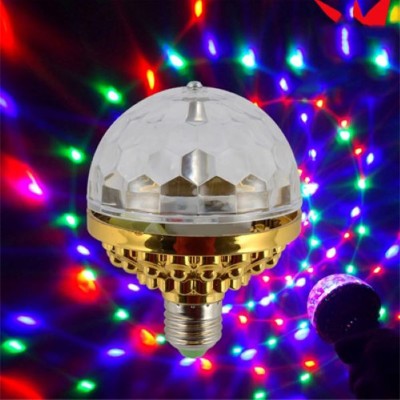 FamilyStore | Lampe LED Rotative Multicolore RGB Pour Les Fêtes, Les Anniversaires Et Le Karaoké