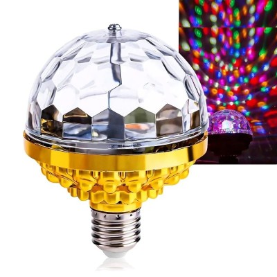 FamilyStore | Lampe LED Rotative Multicolore RGB Pour Les Fêtes, Les Anniversaires Et Le Karaoké