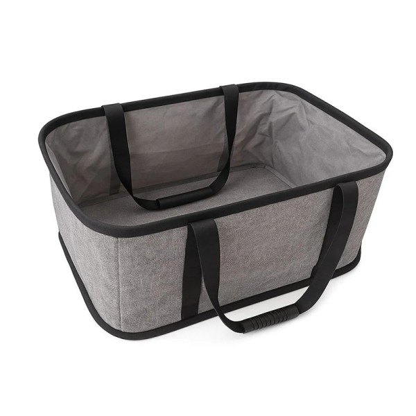 Panier à Linge Pliable Avec Poignées Multifonctionnel