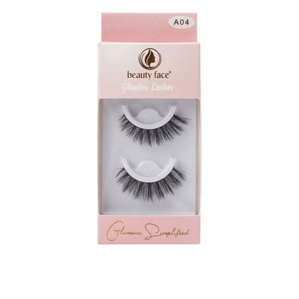 Beauty Face A04 Faux Cils à Poils Naturels