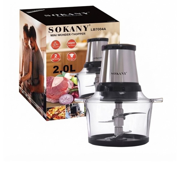 Hachoir Electrique SOKANY 800W 2L
