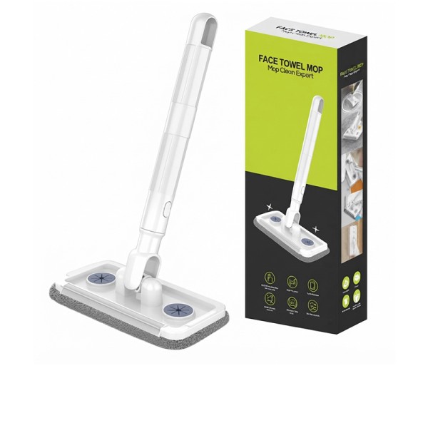 Mini Balai de Nettoyage Plat En Microfibre 3En1
