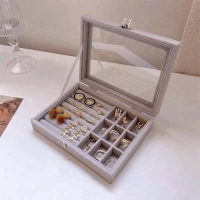 Boîte à Bijoux En Velours