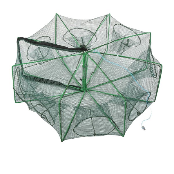 Filet De Pêche Pliable Portable 8 Trous