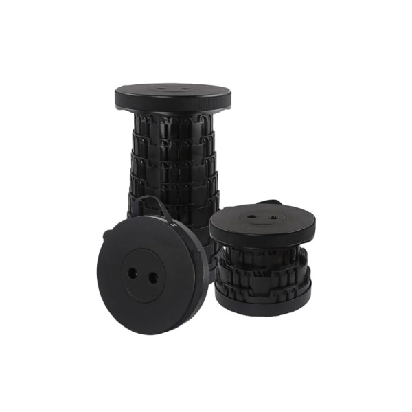 Tabouret Pliable Télescopique Réglable en Hauteur