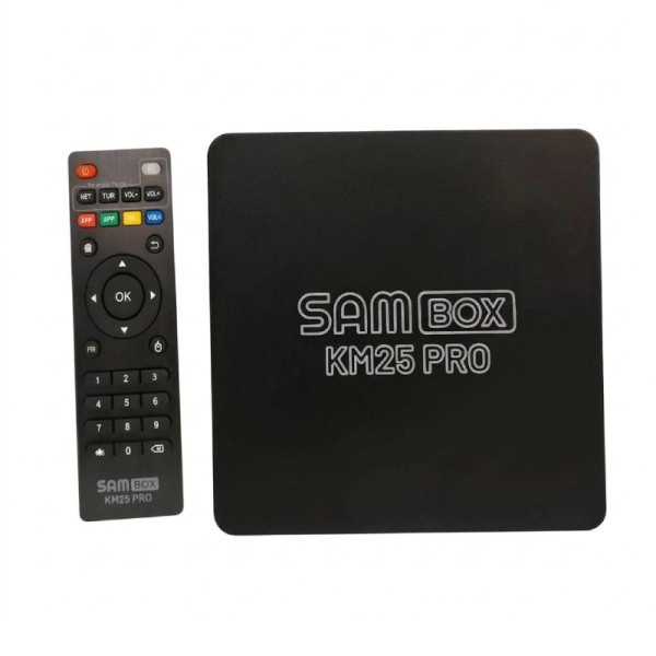 Box Android SAMBOX KM 25 PRO 4K 2GO 16GO