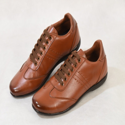 Chaussures 100% Cuir Camel