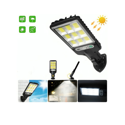 FamilyStore | Lampadaire Solaire Extérieur SENSOR STREET Détecteur de Mouvement