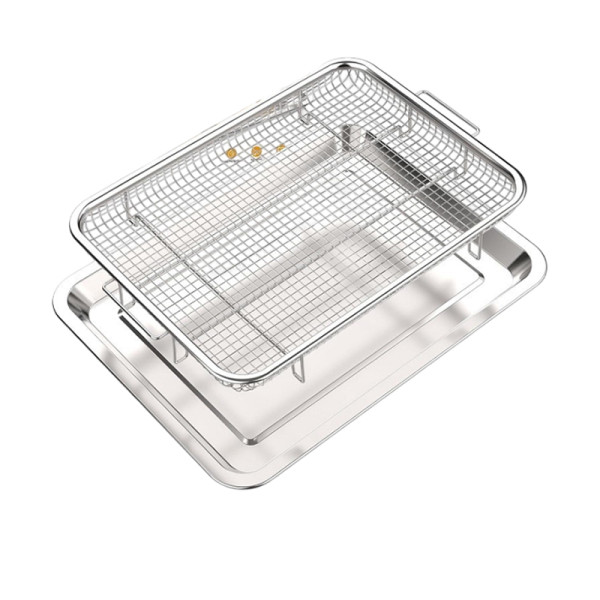 Panier Pour Friteuse à Air En Acier Inoxydable